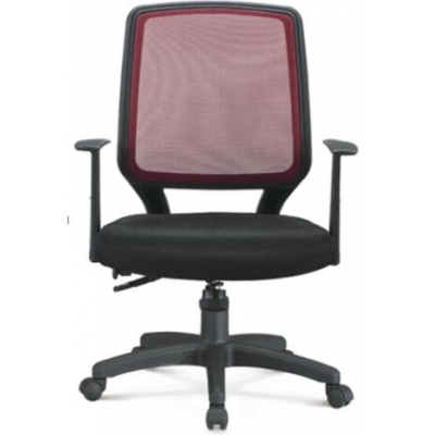 红枫 HJ112B 进口网布面 金属骨质办公椅 现代办公椅