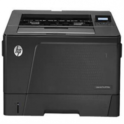 惠普（HP） LaserJet Pro M706n 黑白 激光打印机 支持有线网络打印 上门安装调试