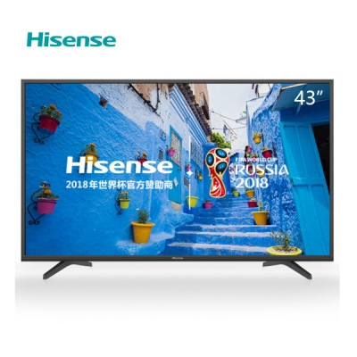 海信（Hisense）全高清液晶电视 43英寸 LED43N2000 黑色
